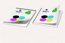 Blöcke Recycling, DIN A4, 4/0-farbig, (Euroskala)