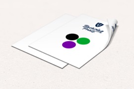 Briefbogen Sonderfarben, DIN A4, 1-/2seitig