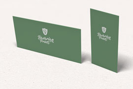 Gruß- & Einladungskarten (DIN lang)<br>White Special<!--1seitig, 5/0-farbig -->